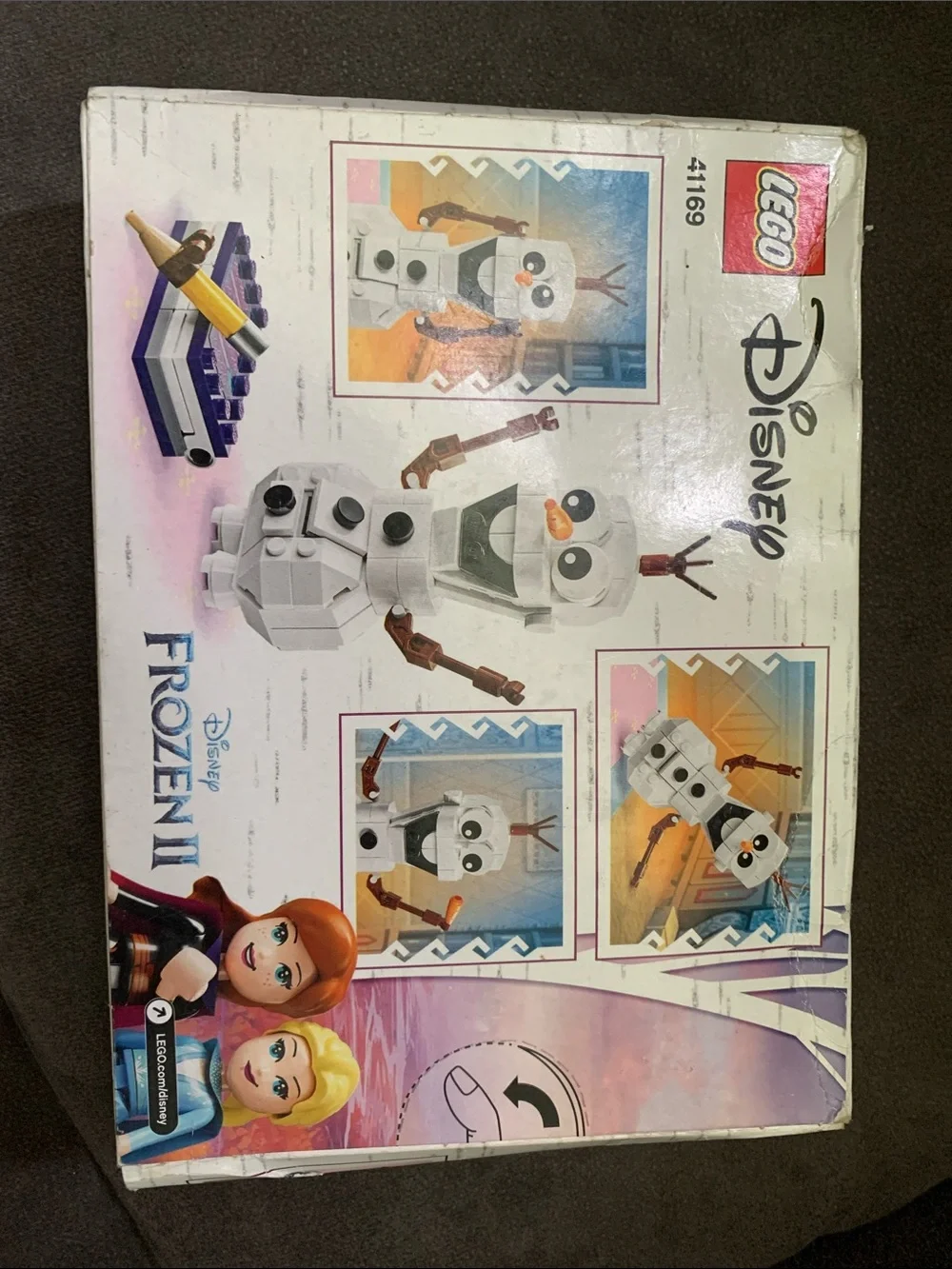 Olaf Snowman Lego Set